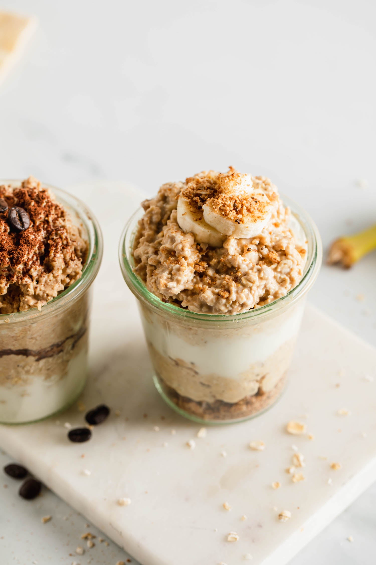 Banana Cream Pie Overnight Oats