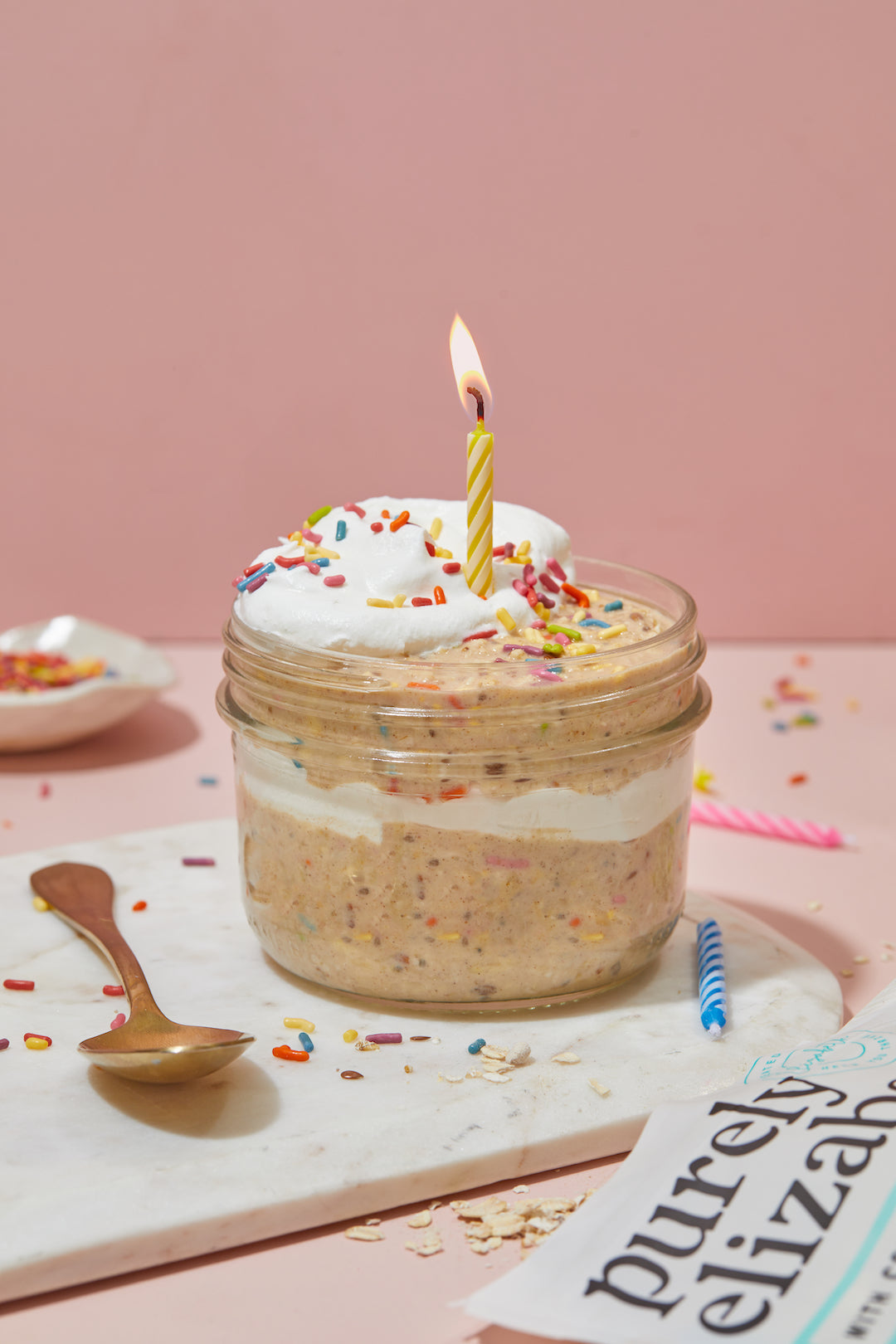Birthday Cake Overnight Oats