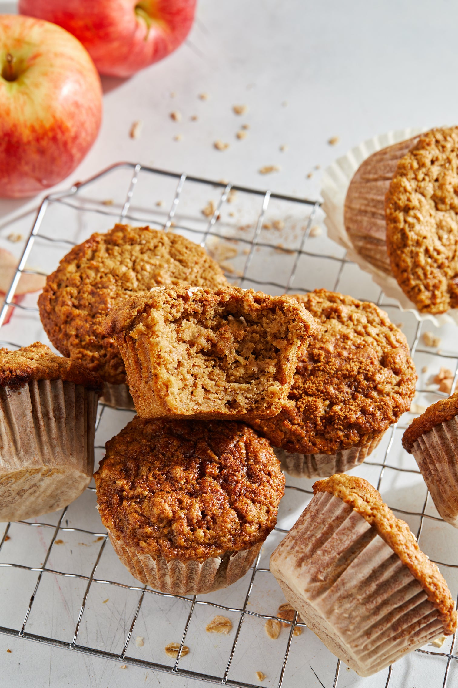 Apple Oatmeal Breakfast Muffins