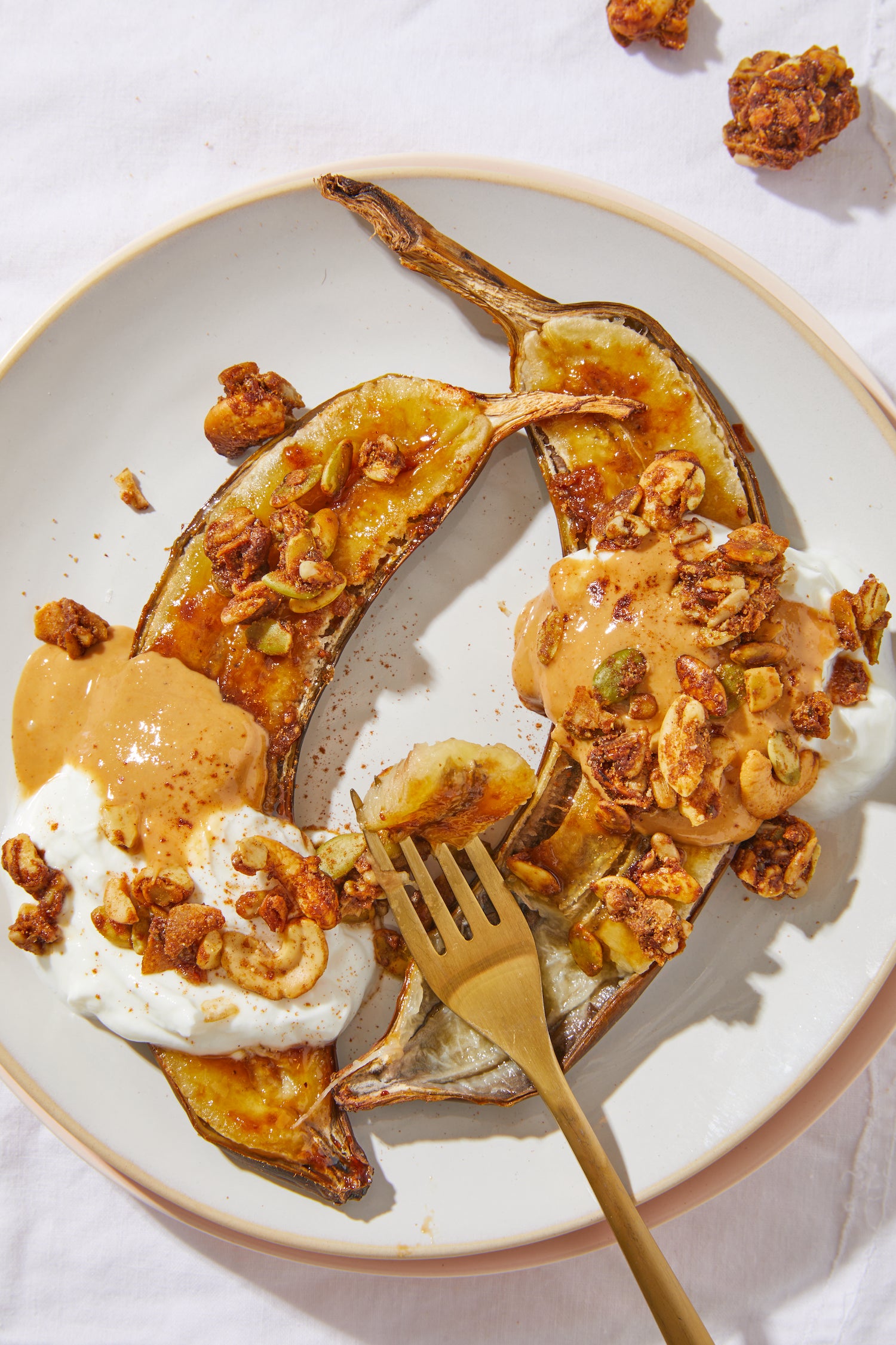 Air Fryer Banana Split