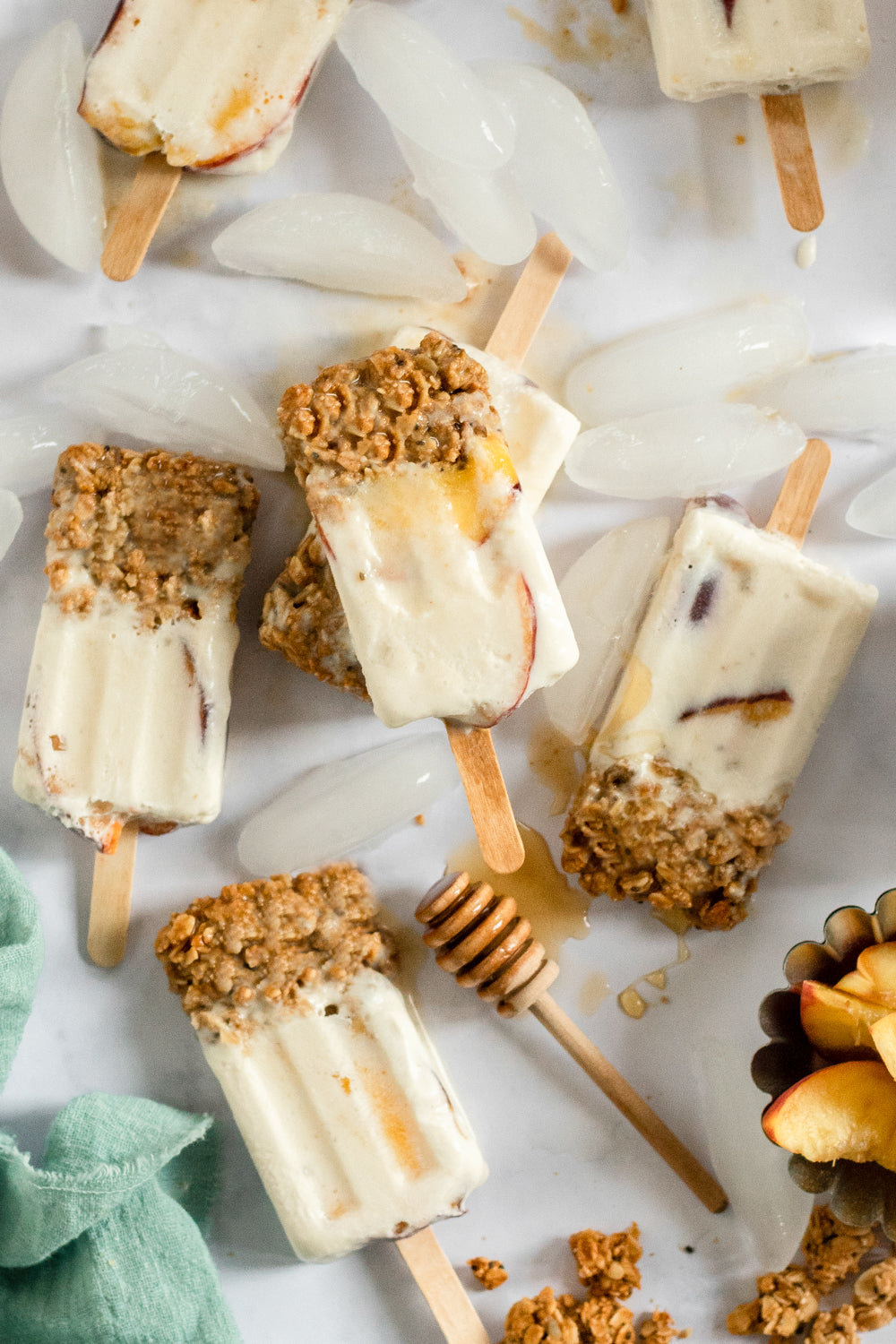 Vanilla Ice Homemade Almond Milk Ice Cream In A Bag Vanilla Ice