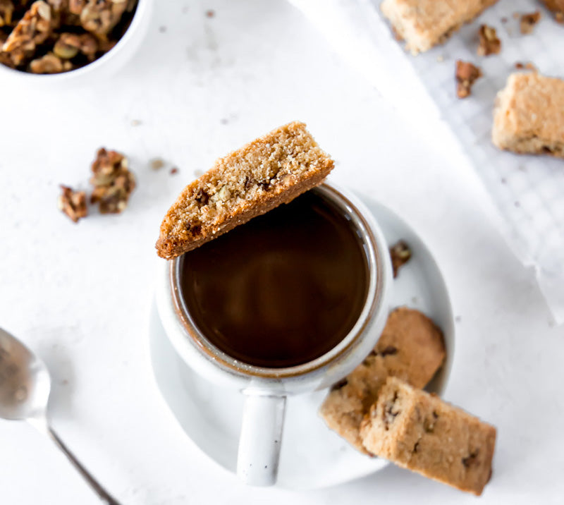 GrainFree Granola Biscotti Recipe Purely Elizabeth