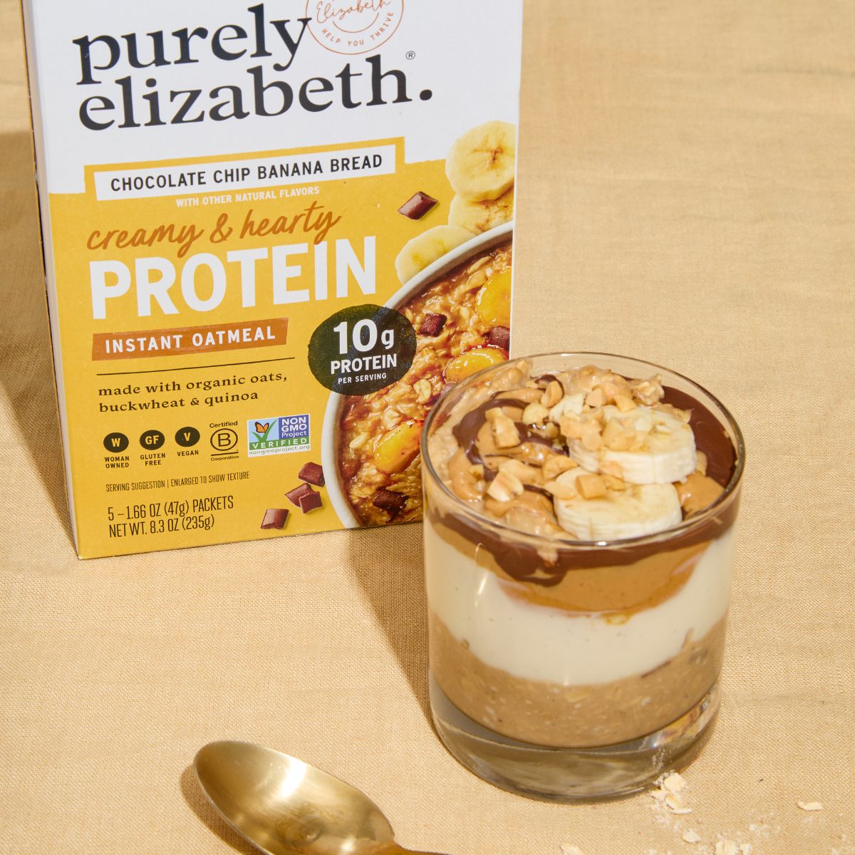 Chunky Monkey Overnight Oats