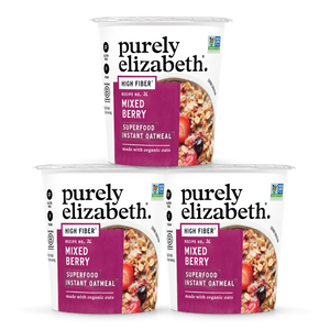 Mixed Berry Superfood Oat Cup with Prebiotic Fiber - 3 Pack