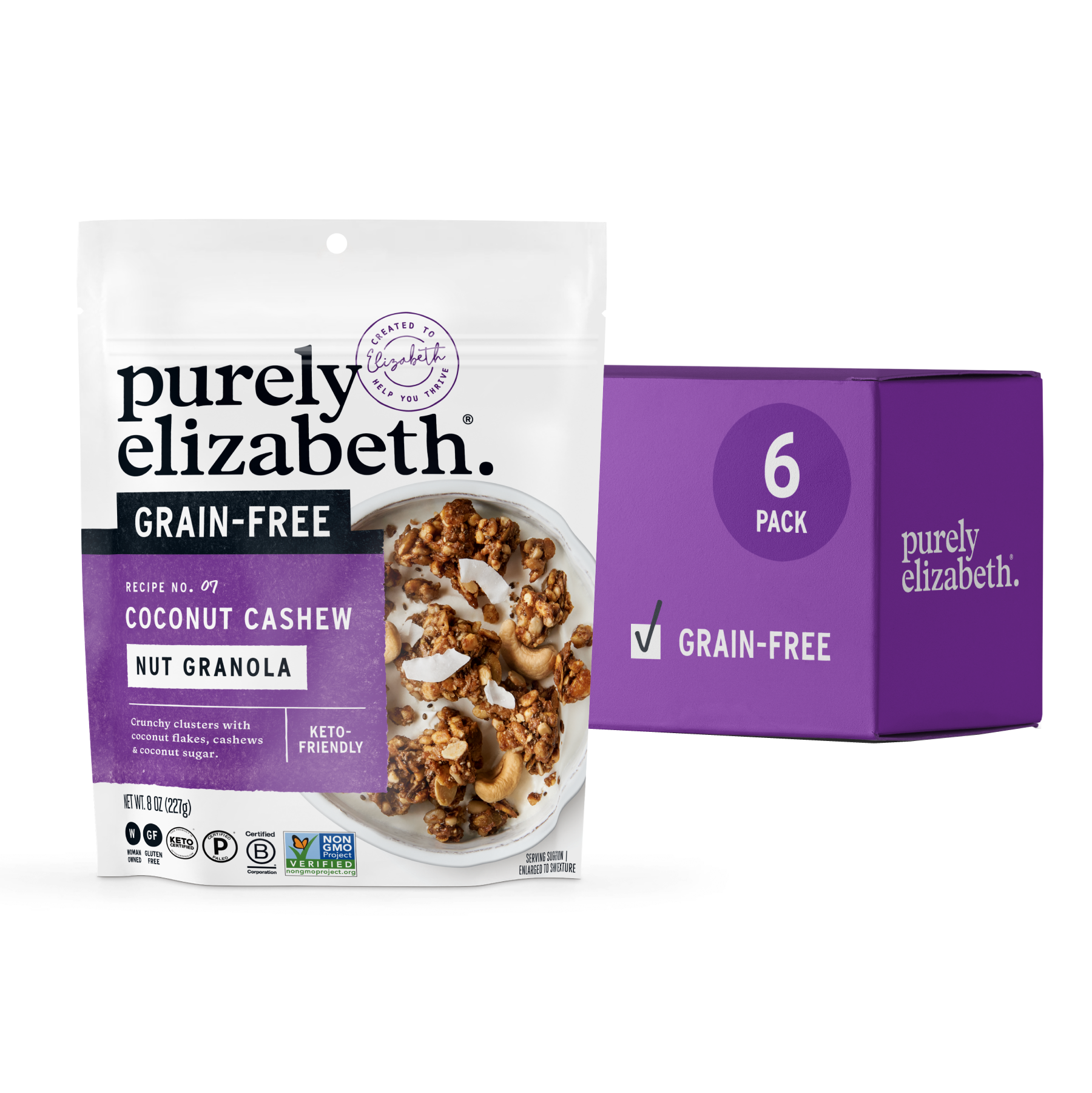 Coconut Cashew Grain-Free Granola