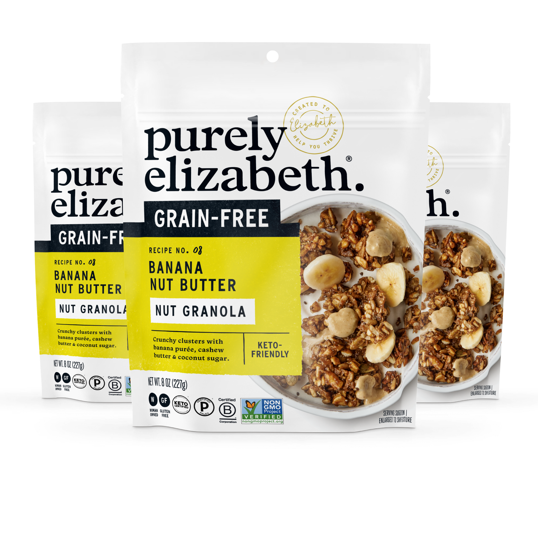 Banana Nut Butter Grain-Free Granola