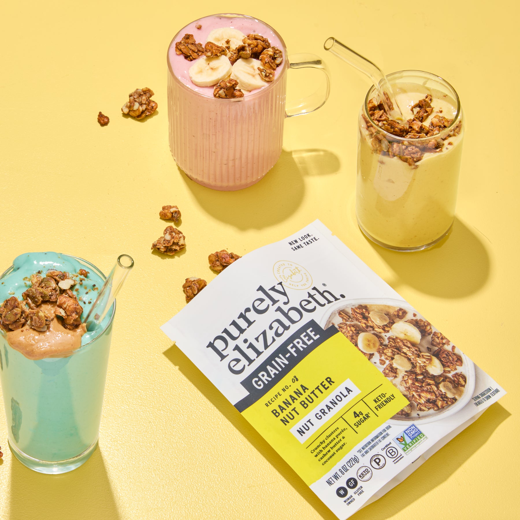 Banana Nut Butter Grain-Free Granola