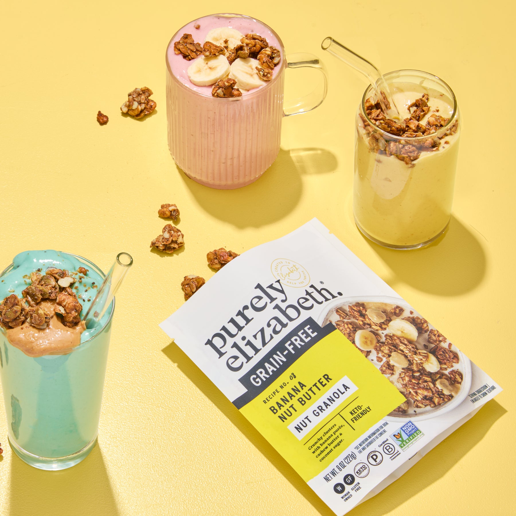 Banana Nut Butter Grain-Free Granola