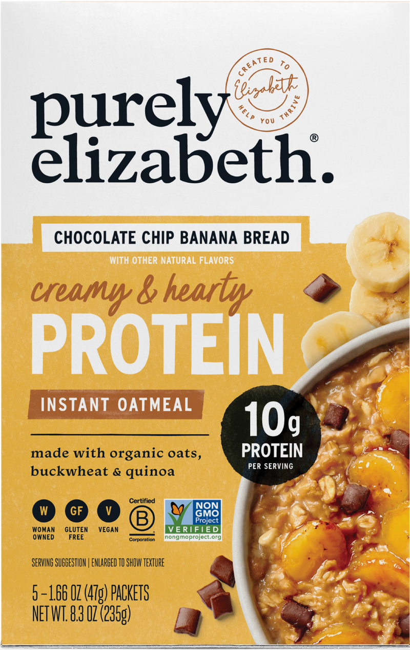 Chocolate Chip Banana Bread Instant Protein Oatmeal