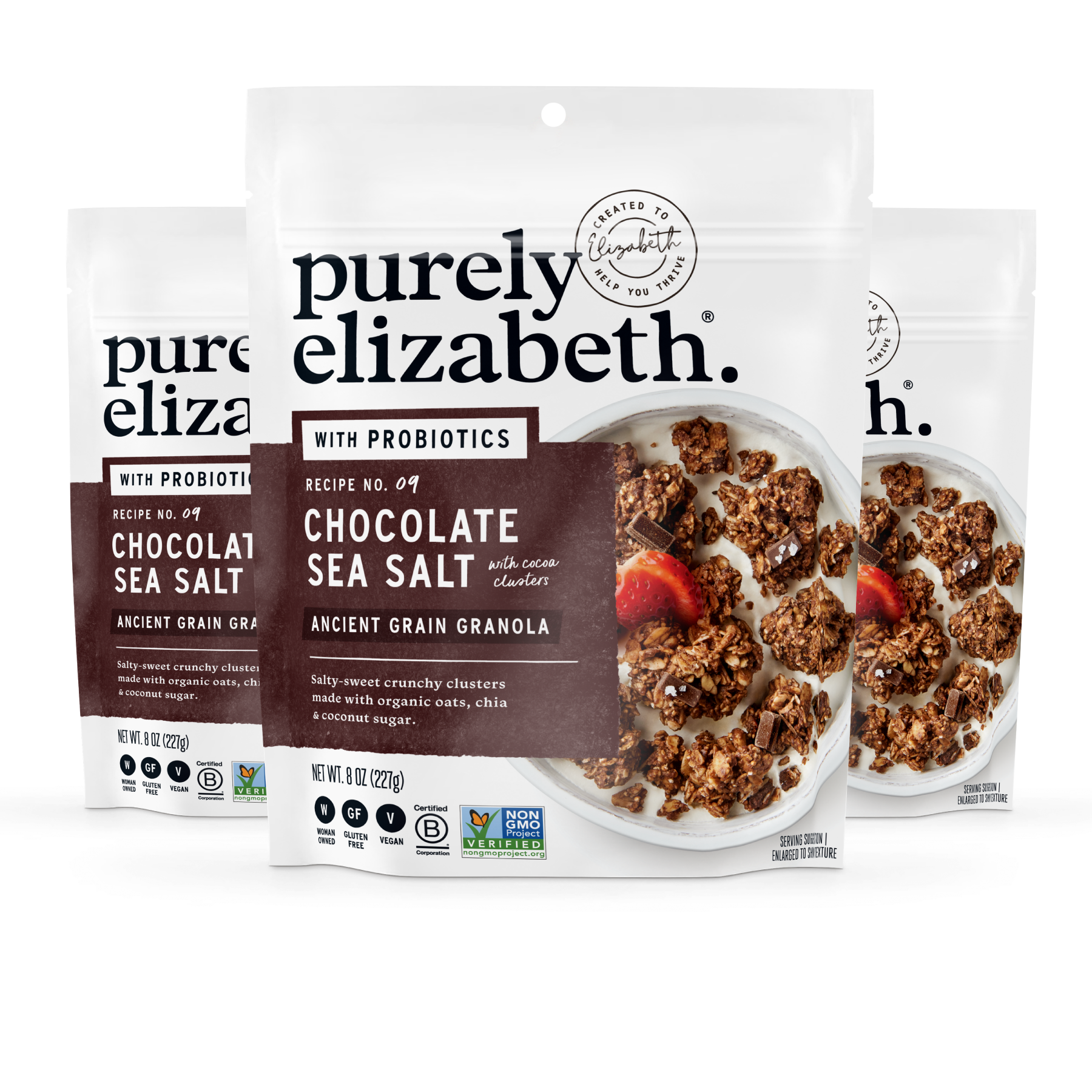 Chocolate Sea Salt Probiotic Ancient Grain Granola