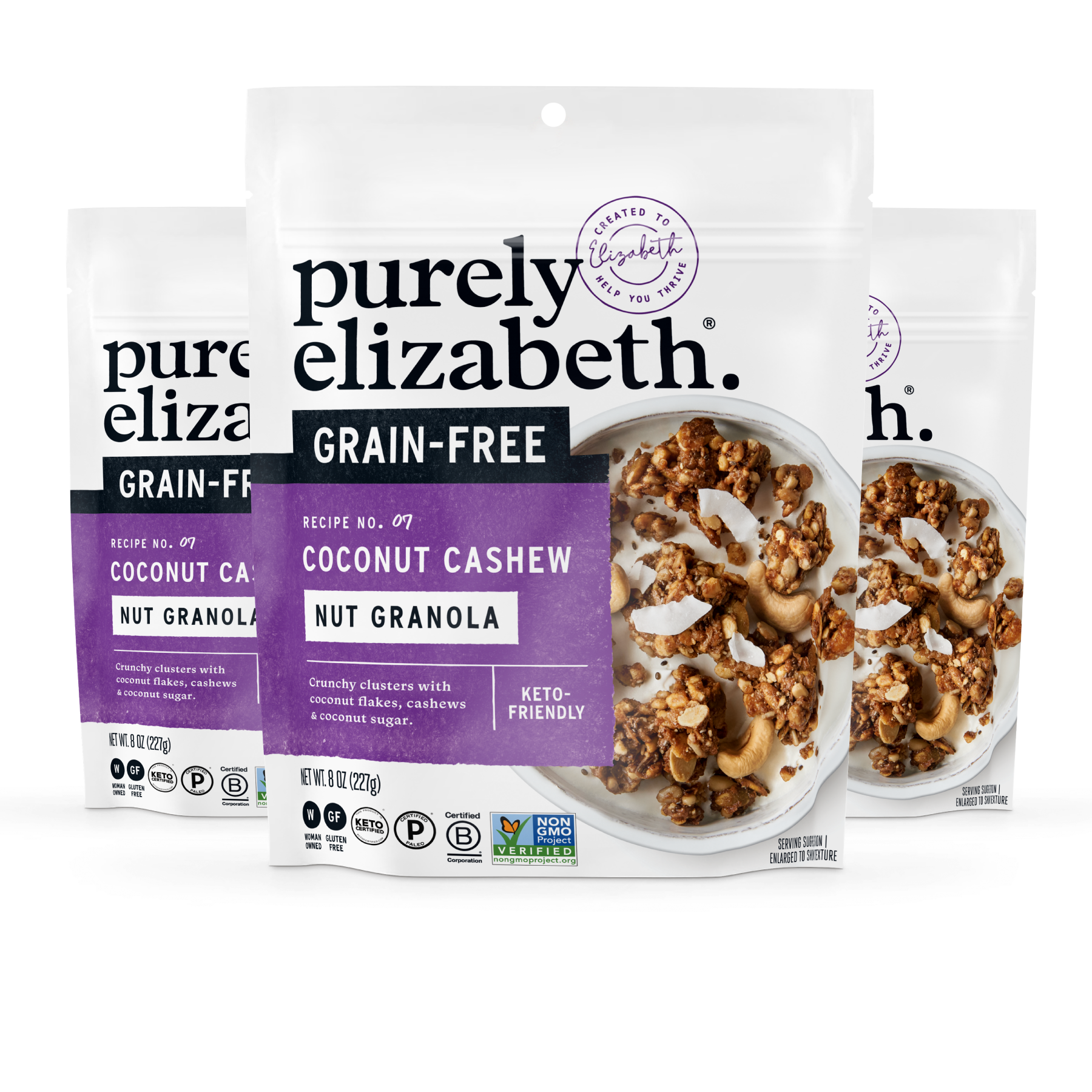 Coconut Cashew Grain-Free Granola