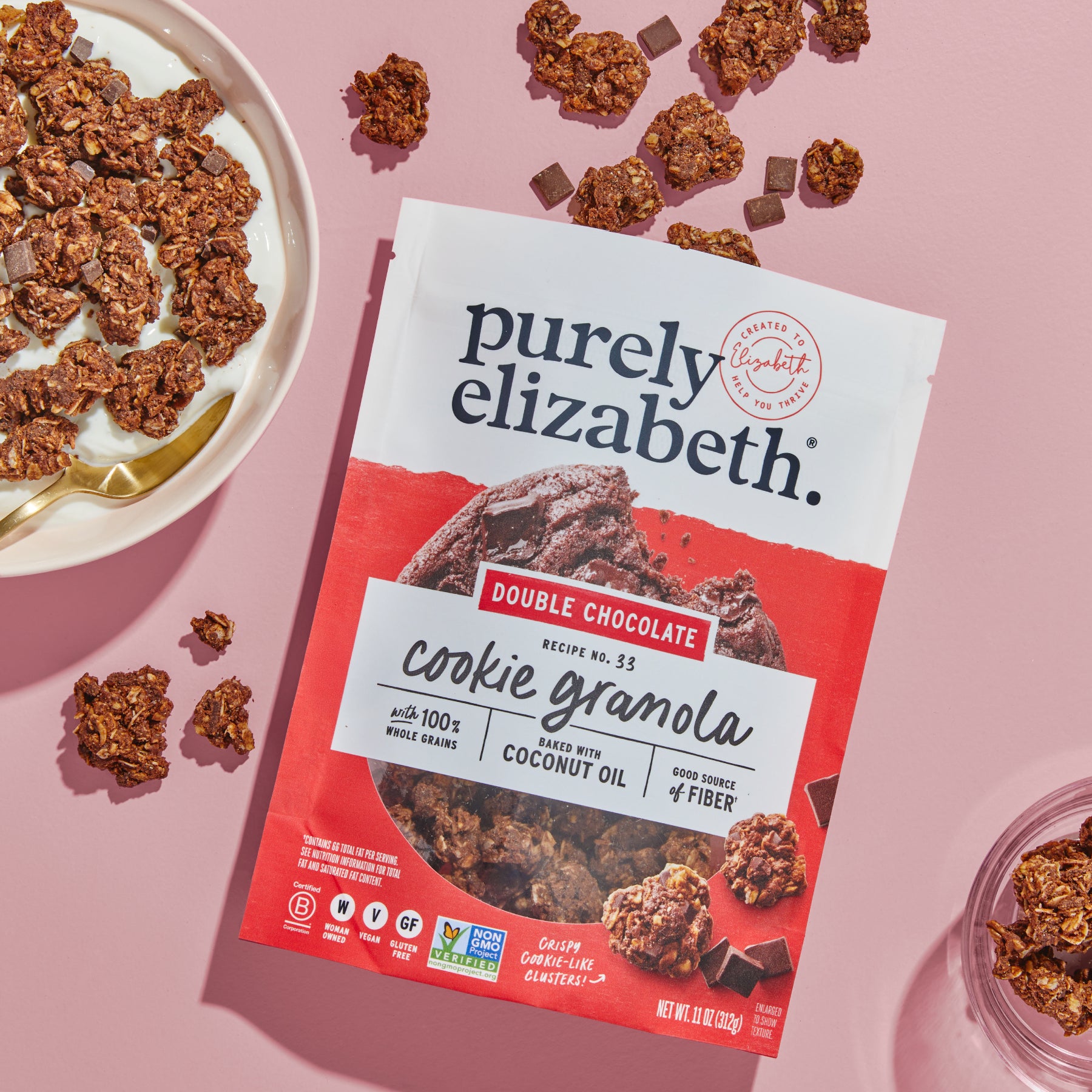 Double Chocolate Cookie Granola