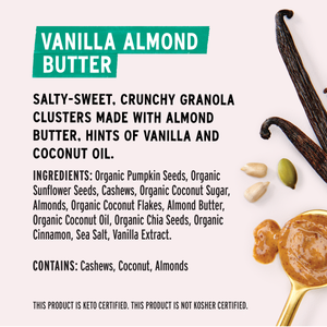 Vanilla Almond Butter Grain-Free Granola