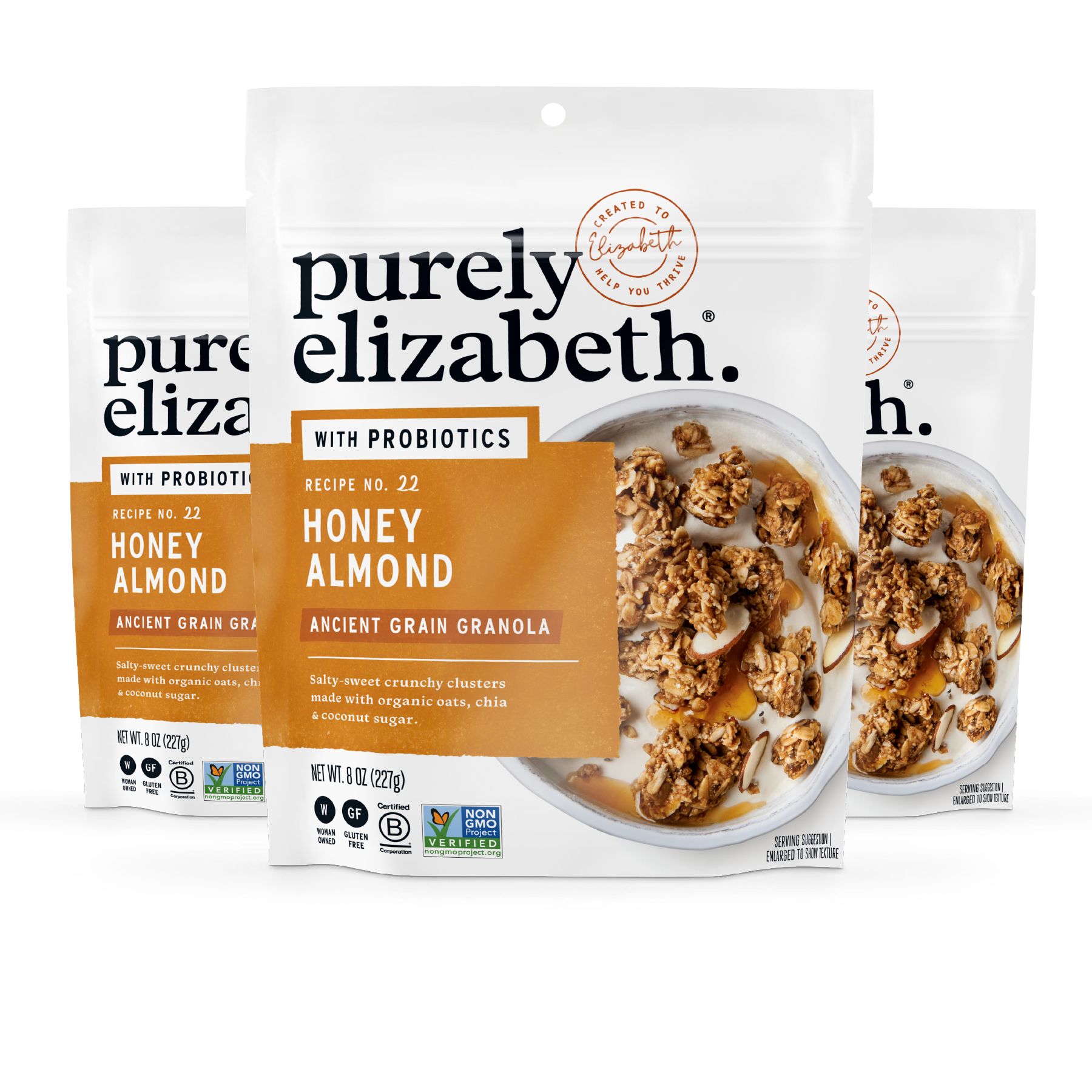 Honey Almond Probiotic Ancient Grain Granola