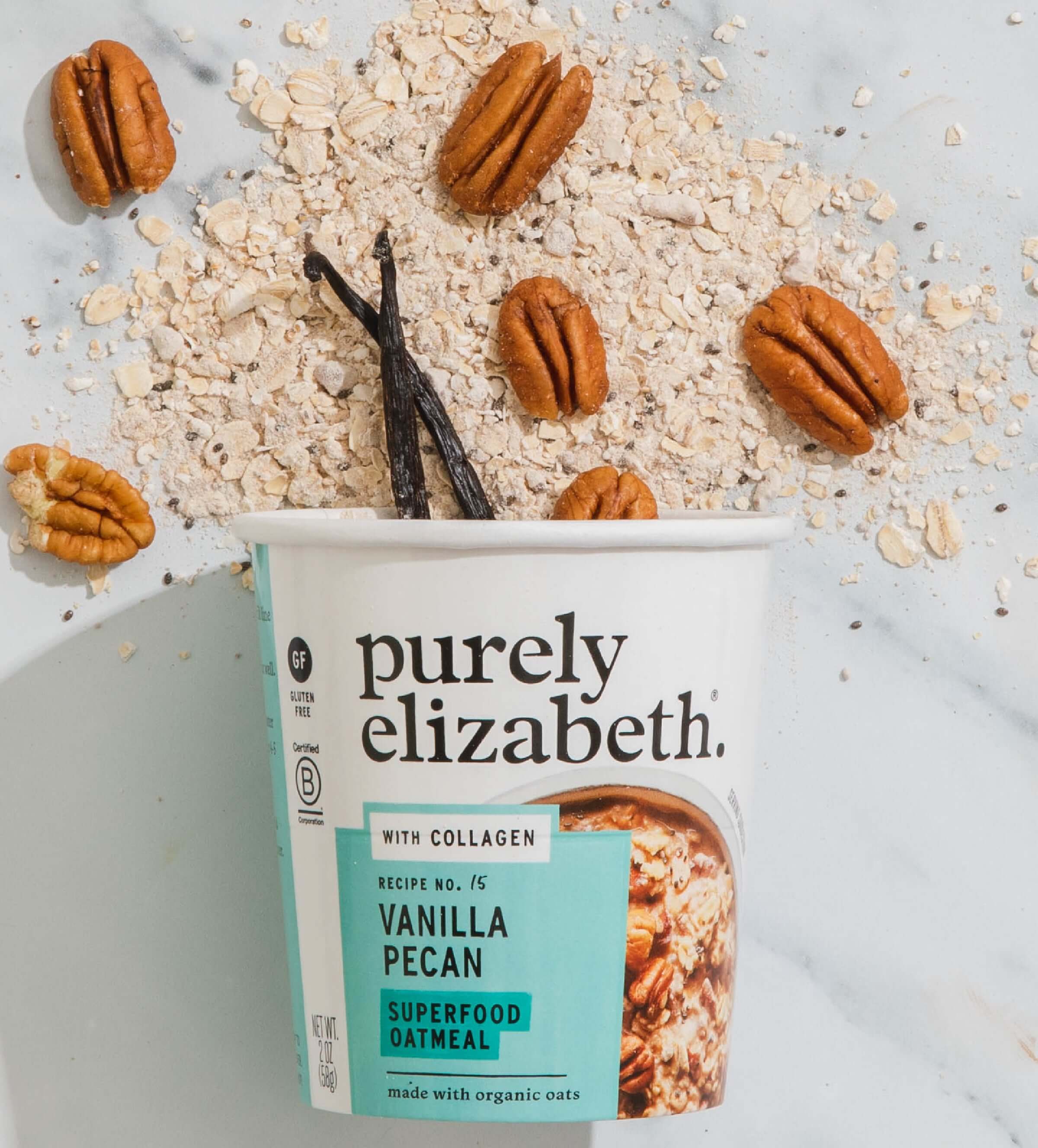 Vanilla Pecan Superfood Oat Cup with Collagen