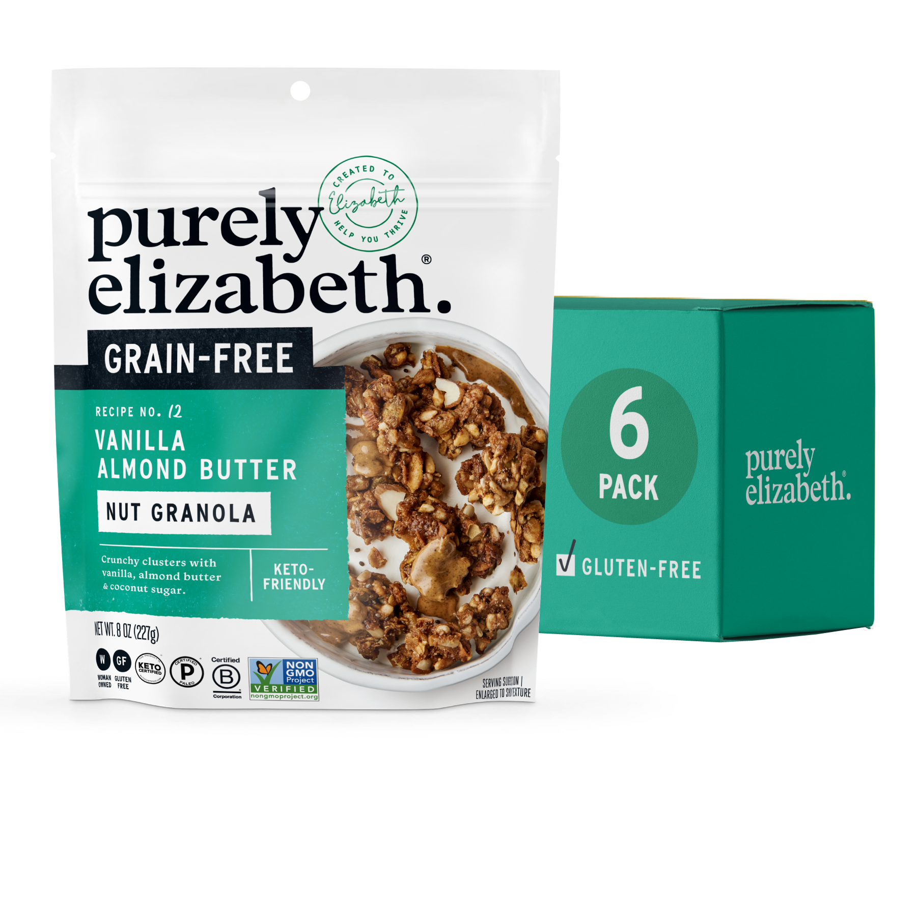 Vanilla Almond Butter Grain-Free Granola