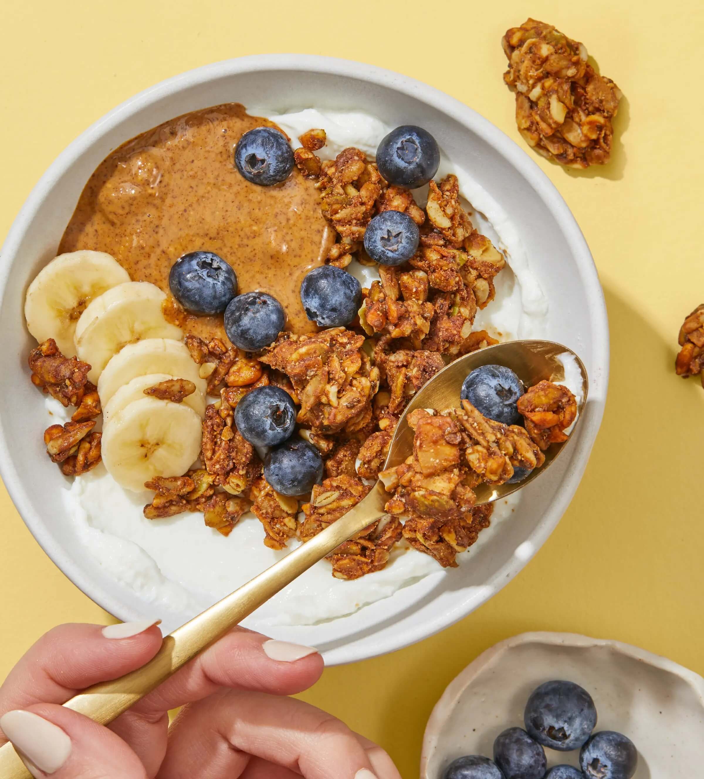 Banana Nut Butter Grain-Free Granola