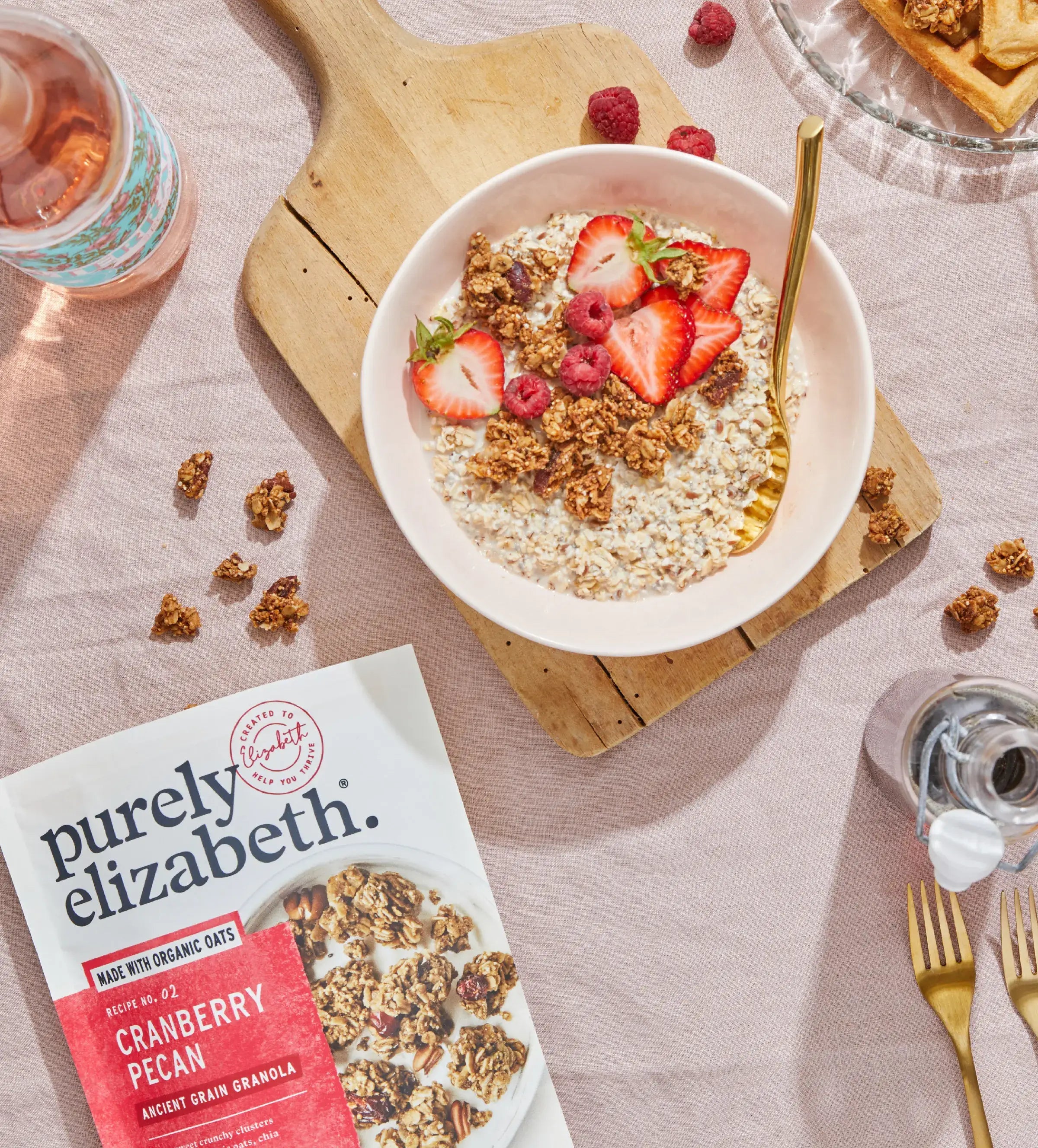 Cranberry Pecan Ancient Grain Granola