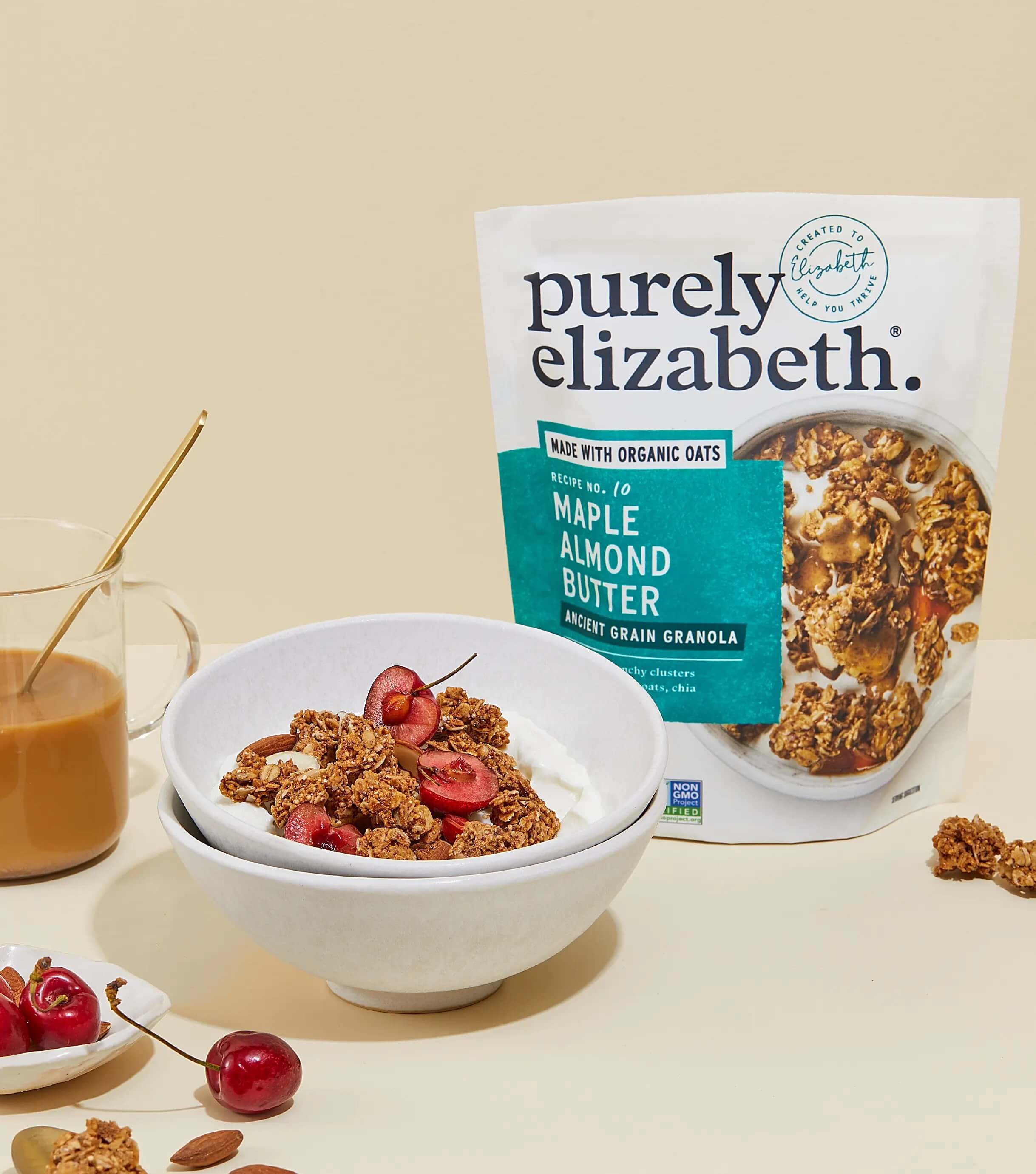 Maple Almond Butter Ancient Grain Granola