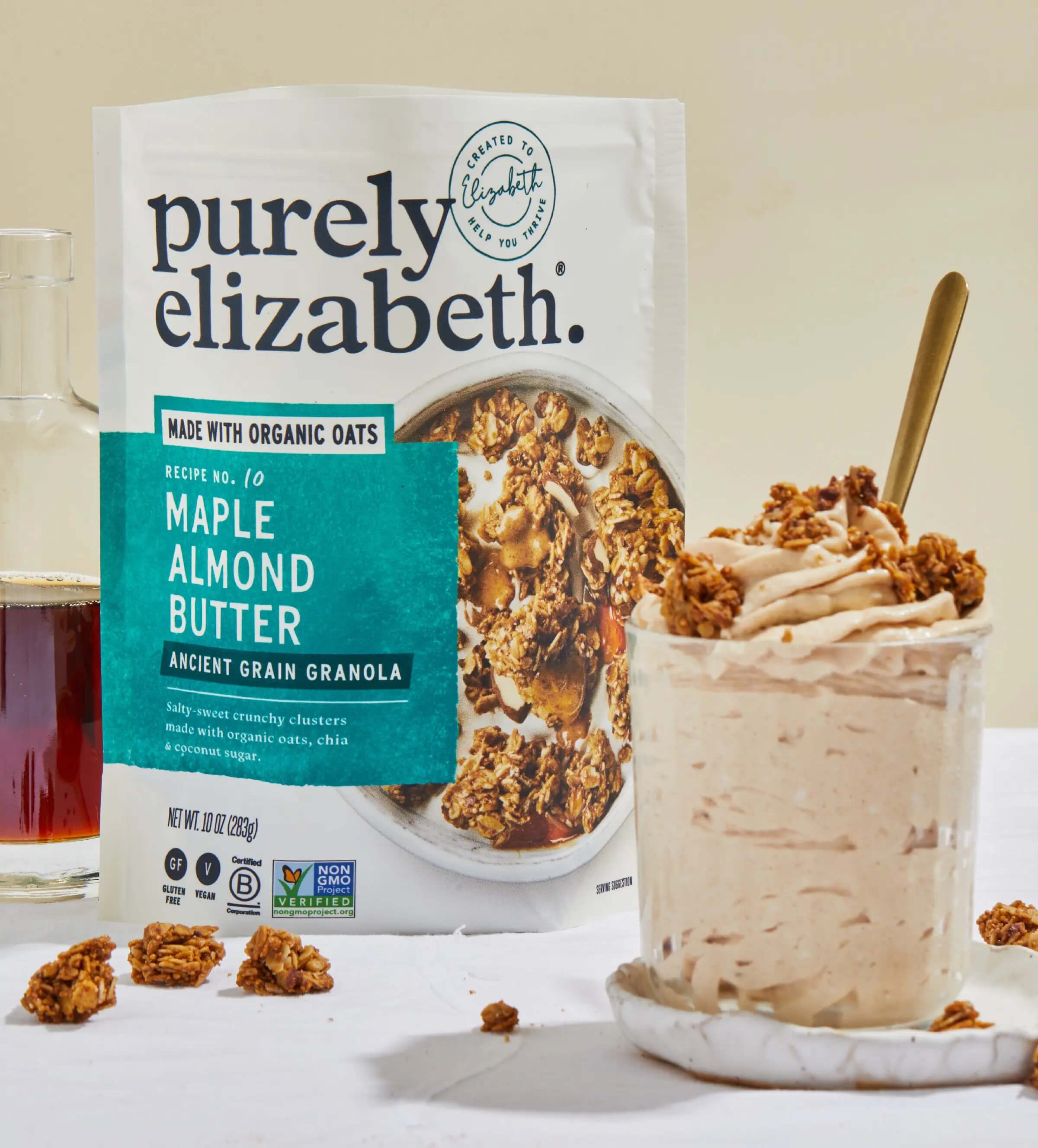 Maple Almond Butter Ancient Grain Granola