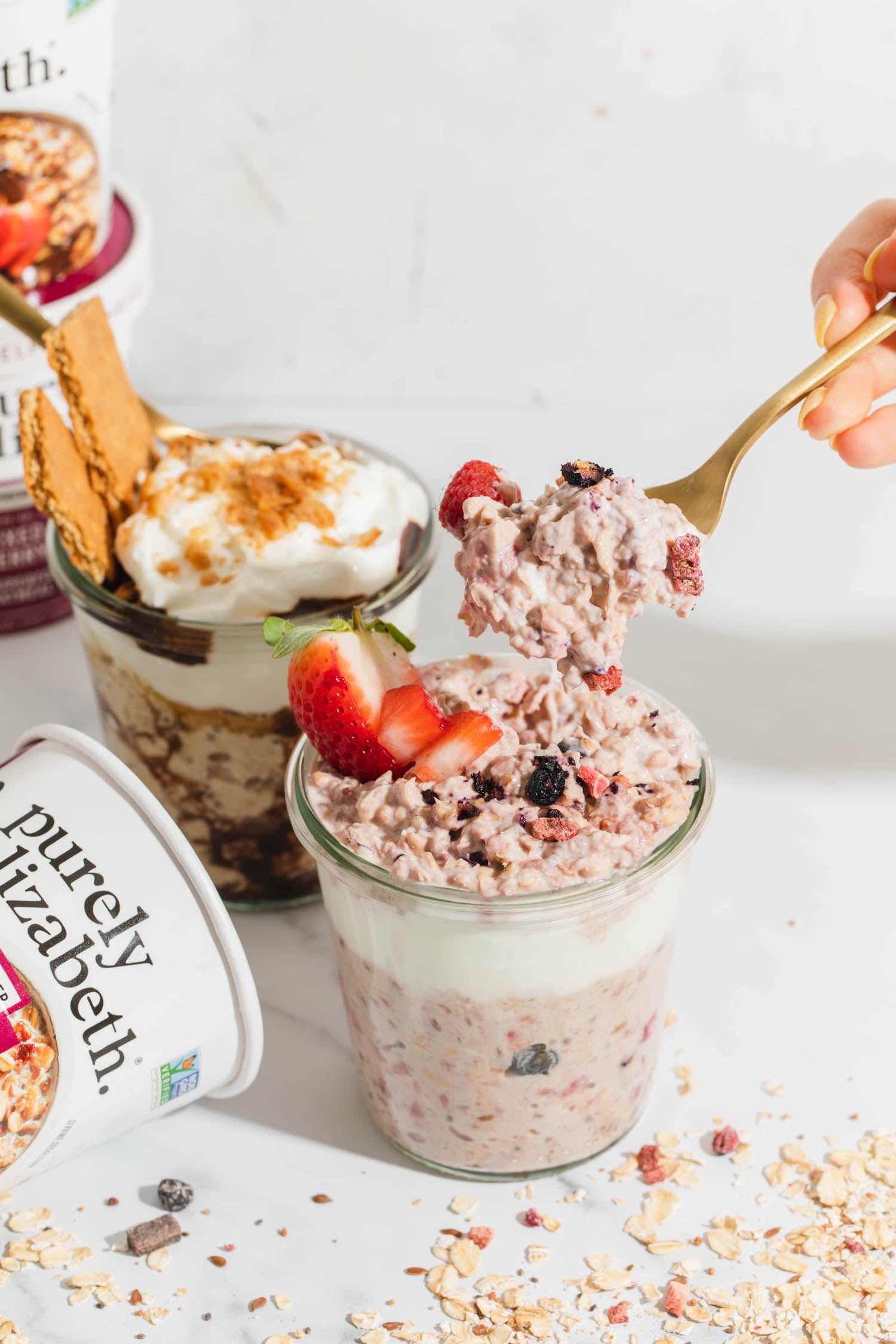 Mixed Berry Cheesecake Oatmeal