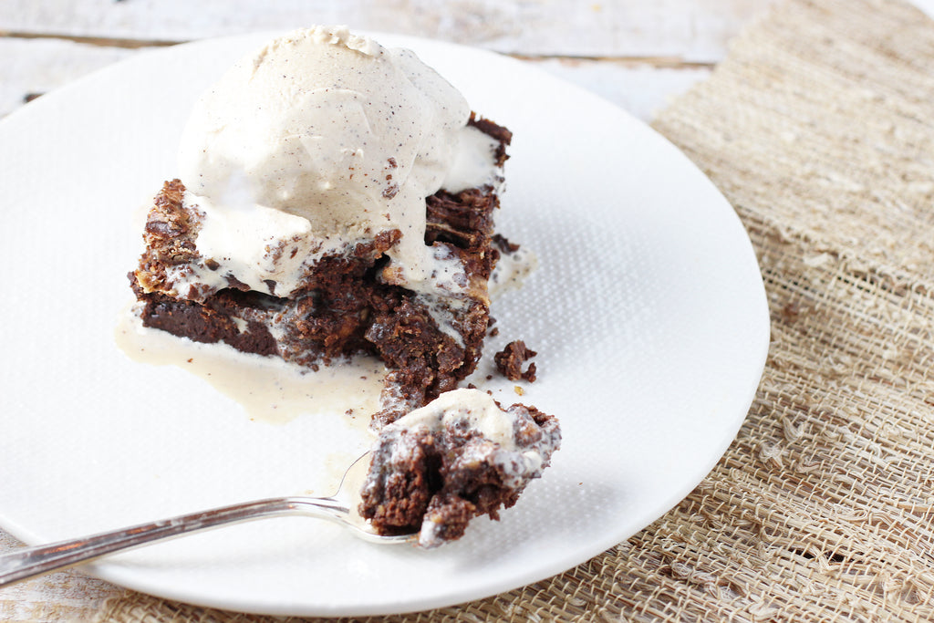 Peanut Butter Brownie Sundae