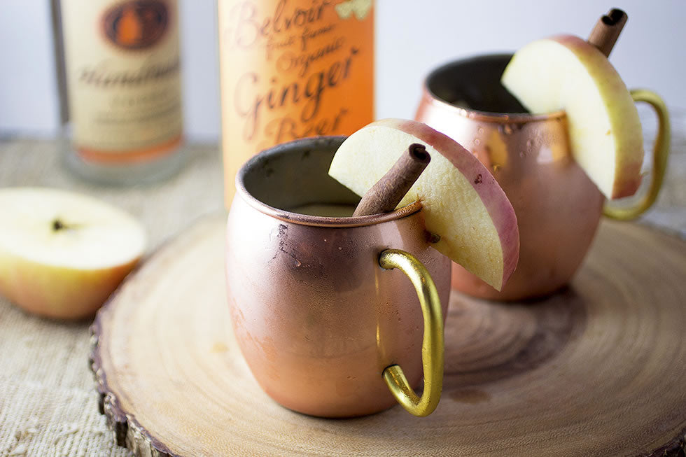 Fall Cocktail Obsession: Apple Cider Moscow Mule