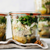 Mason Jar Salads with Coconut Cashew Granola