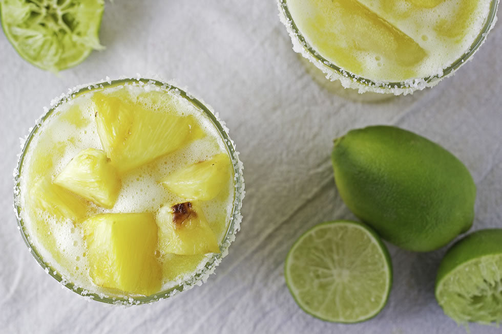 Roasted Pineapple Habanero Margarita for Cinco De Mayo!