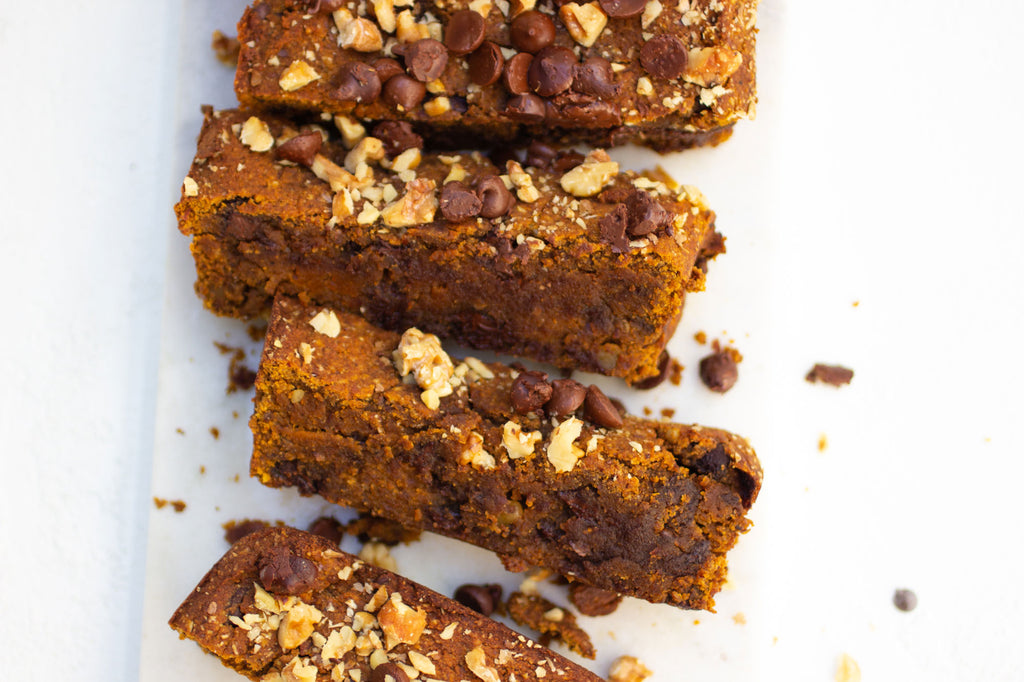 Pumpkin Chocolate Chip Bread