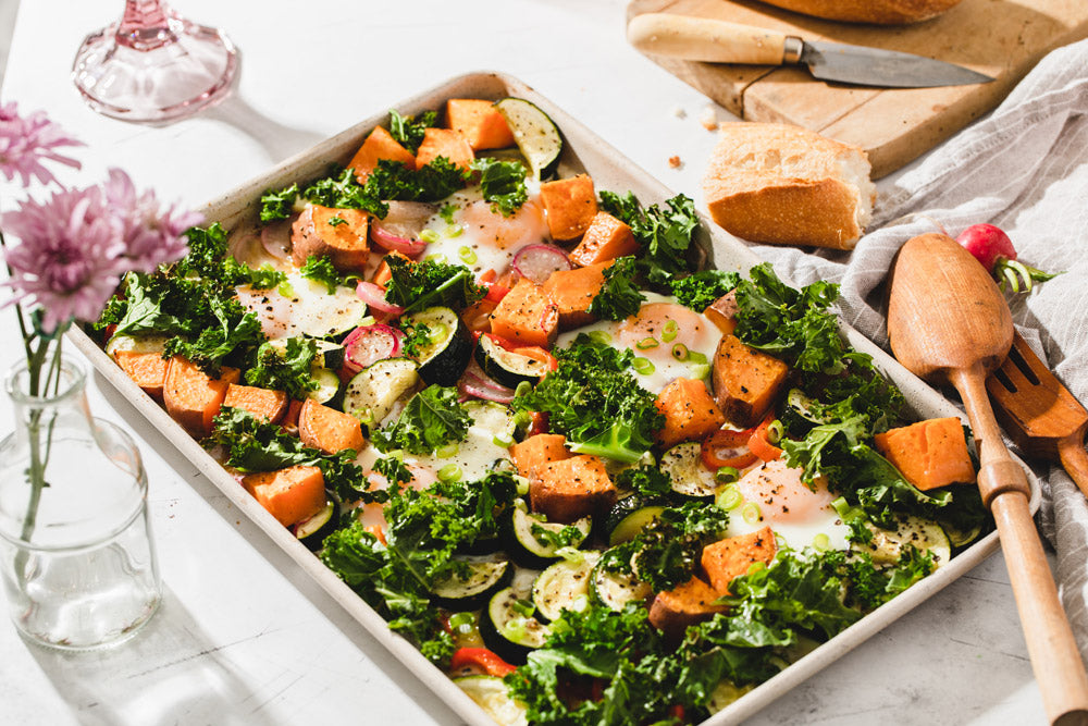 Spring Potato Hash Sheet Pan Spring Veggie Hash