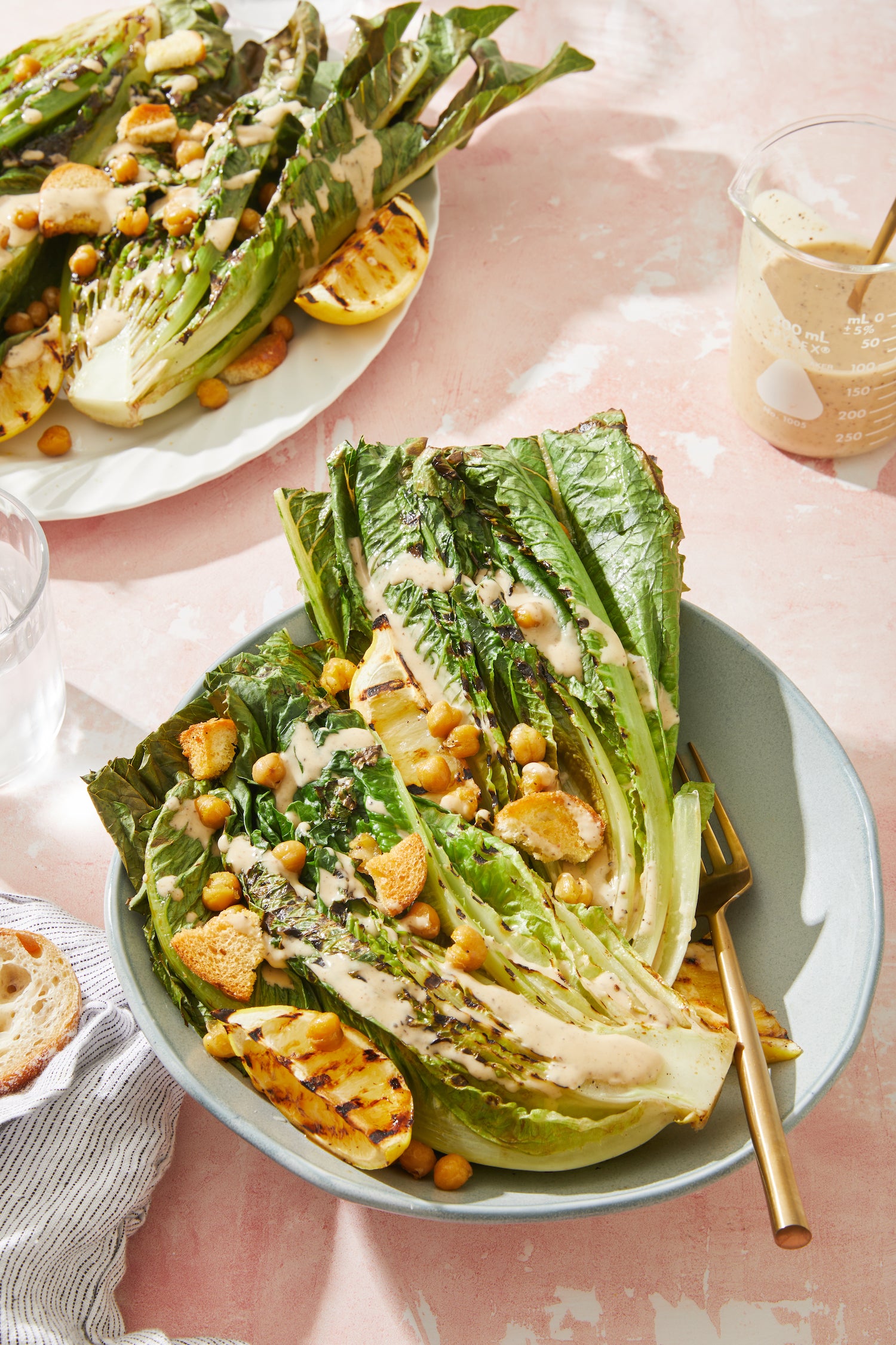 Grilled Caesar Salad
