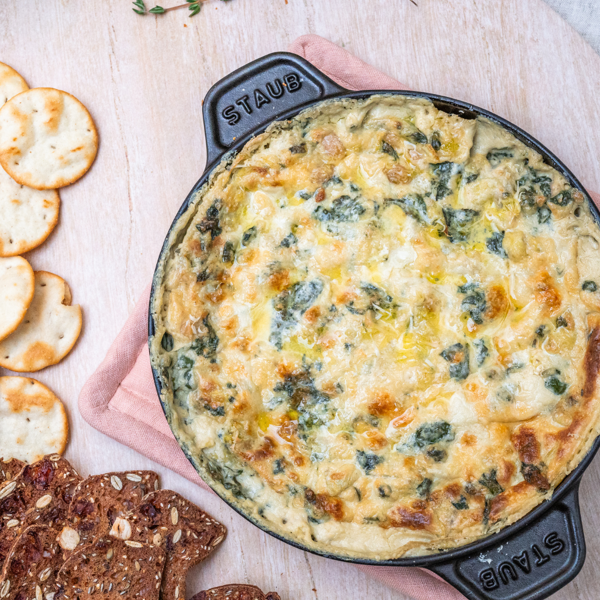 Spinach & White Bean Artichoke Dip
