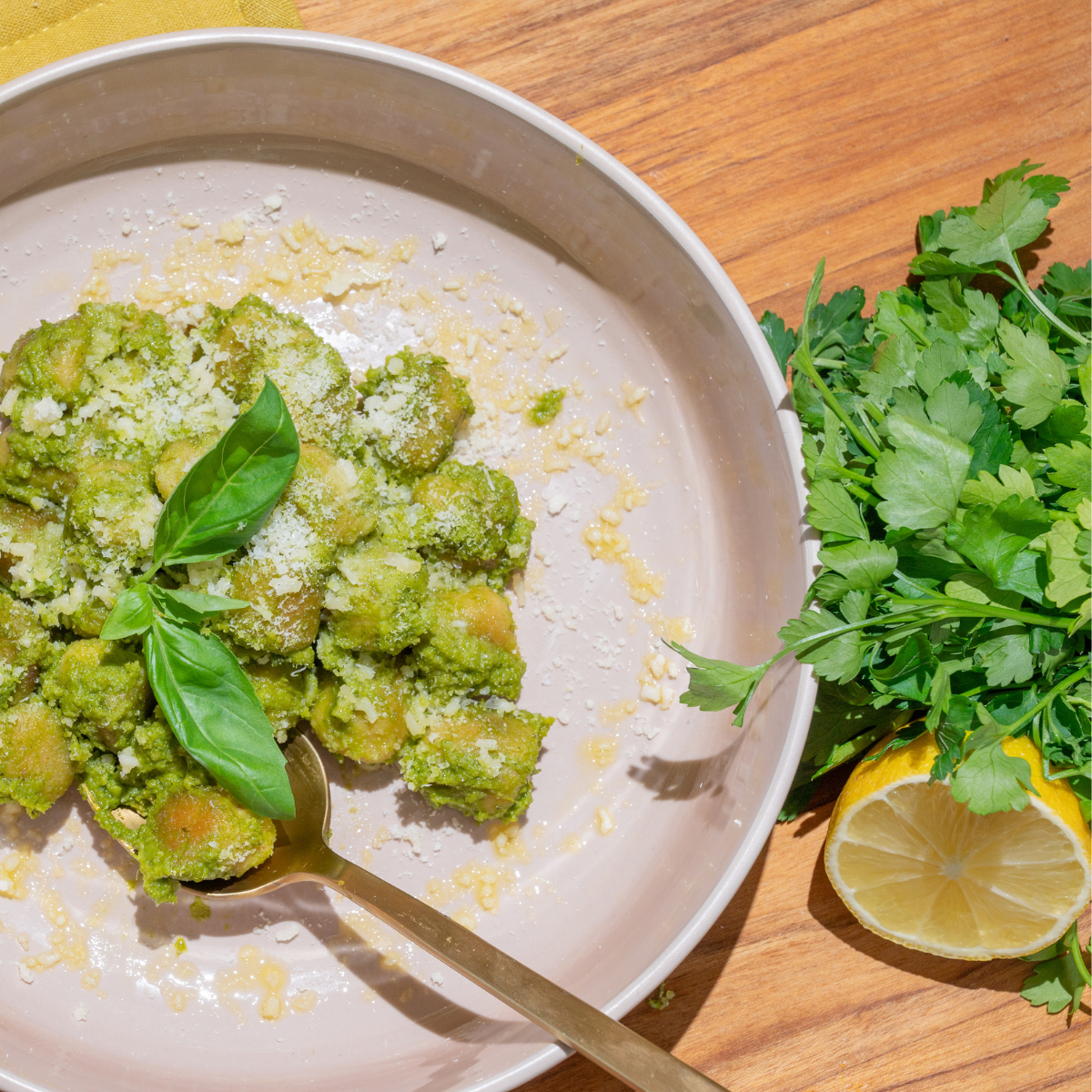 Spring Green Gnocchi