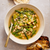 Brothy White Beans with Peas, Asparagus, and Parmesan + Crusty Bread