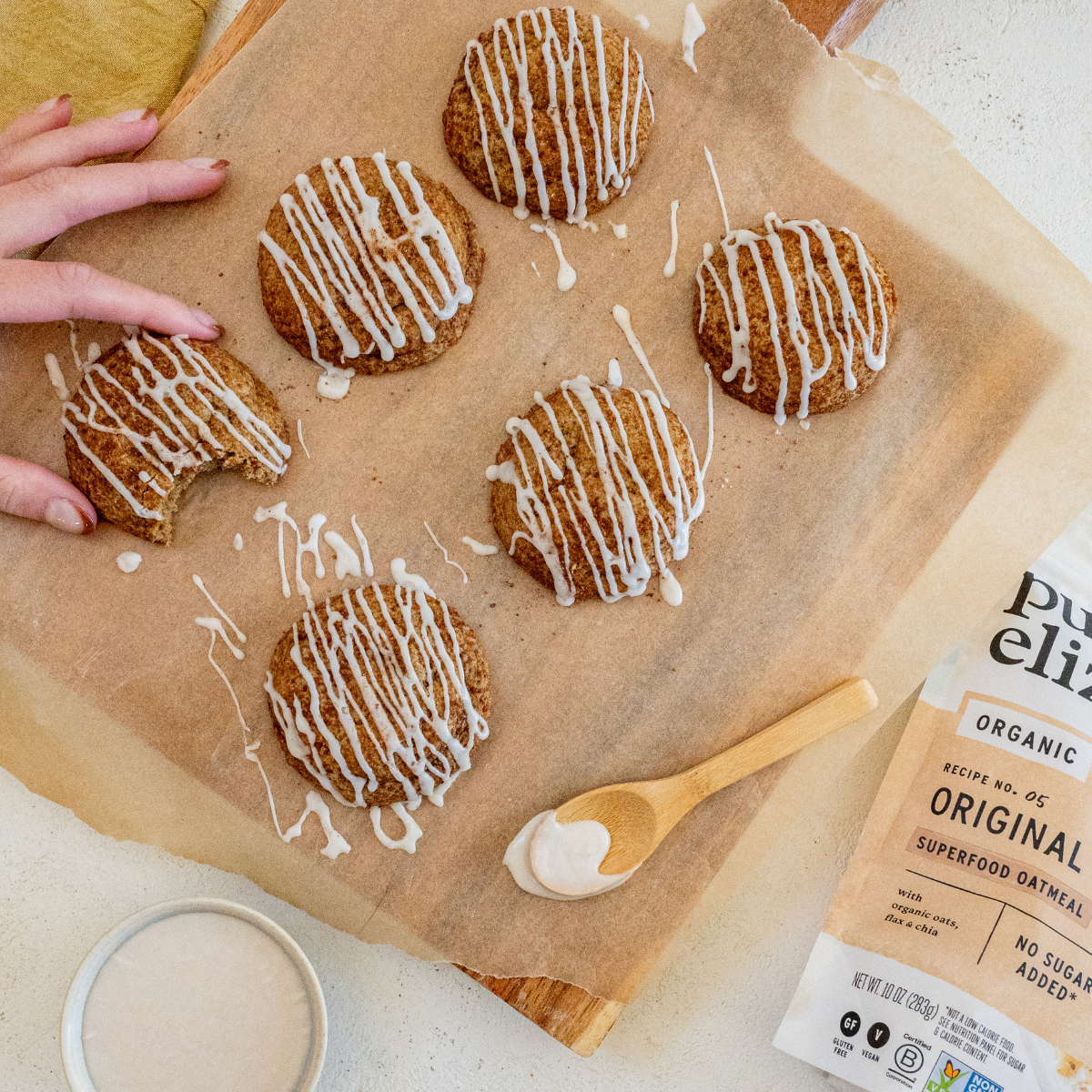 Taylor Swift Inspired Chai Oat Cookies