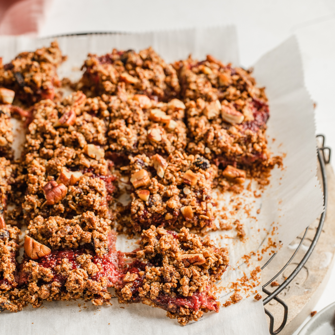 Cranberry Pecan Breakfast Bars