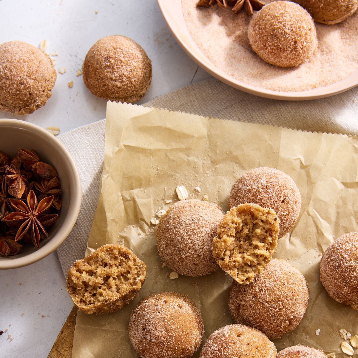 Apple Cider Donut Holes