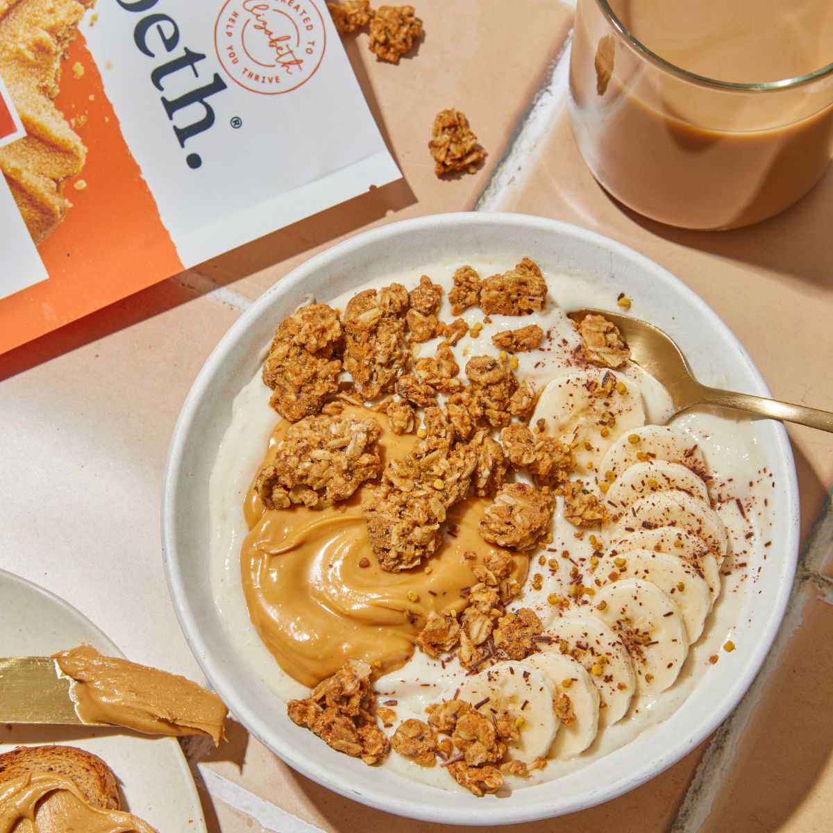 Peanut Butter Protein Smoothie Bowl