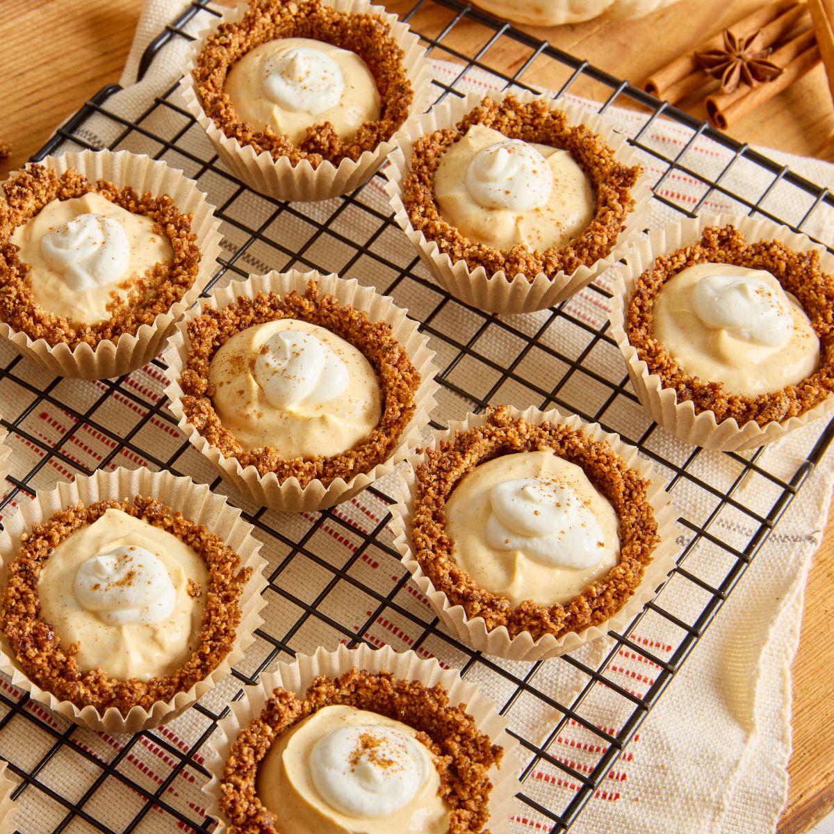 Pumpkin Pie Tarts