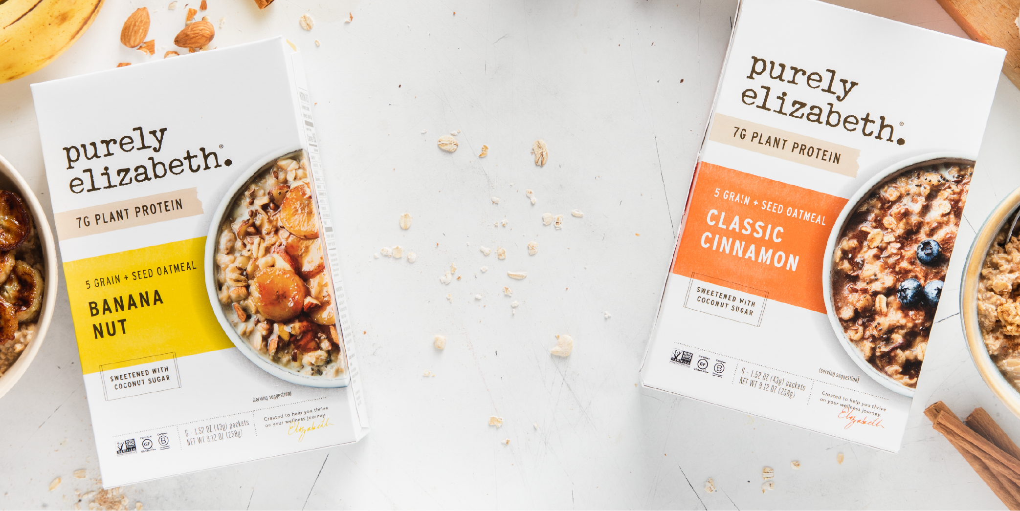 5 Grain + Seed Instant Oatmeal Packets