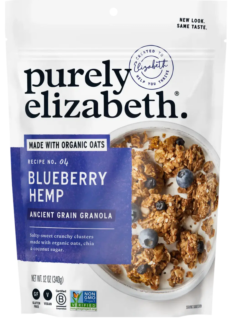 Blueberry Hemp Ancient Grain Granola