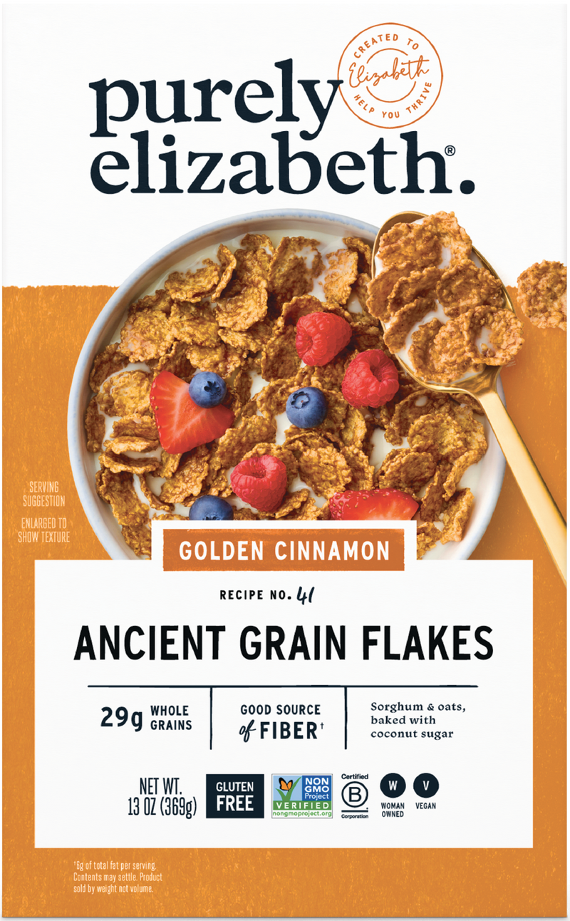 Golden Cinnamon Ancient Grain Flakes