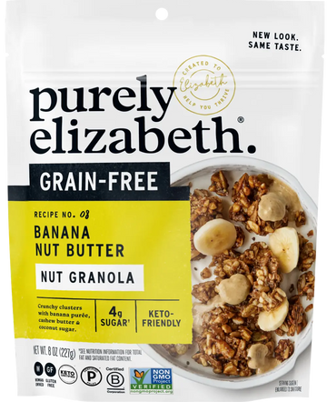 Banana Nut Butter Grain-Free Granola