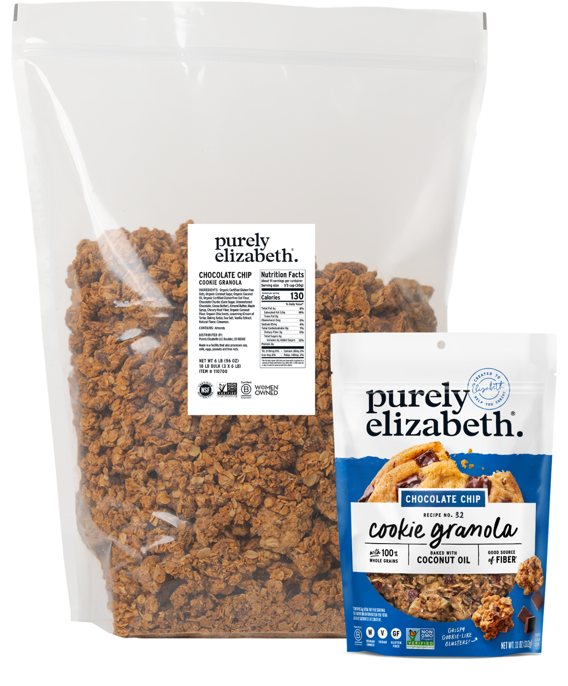 6lb Bulk Chocolate Chip Cookie Granola