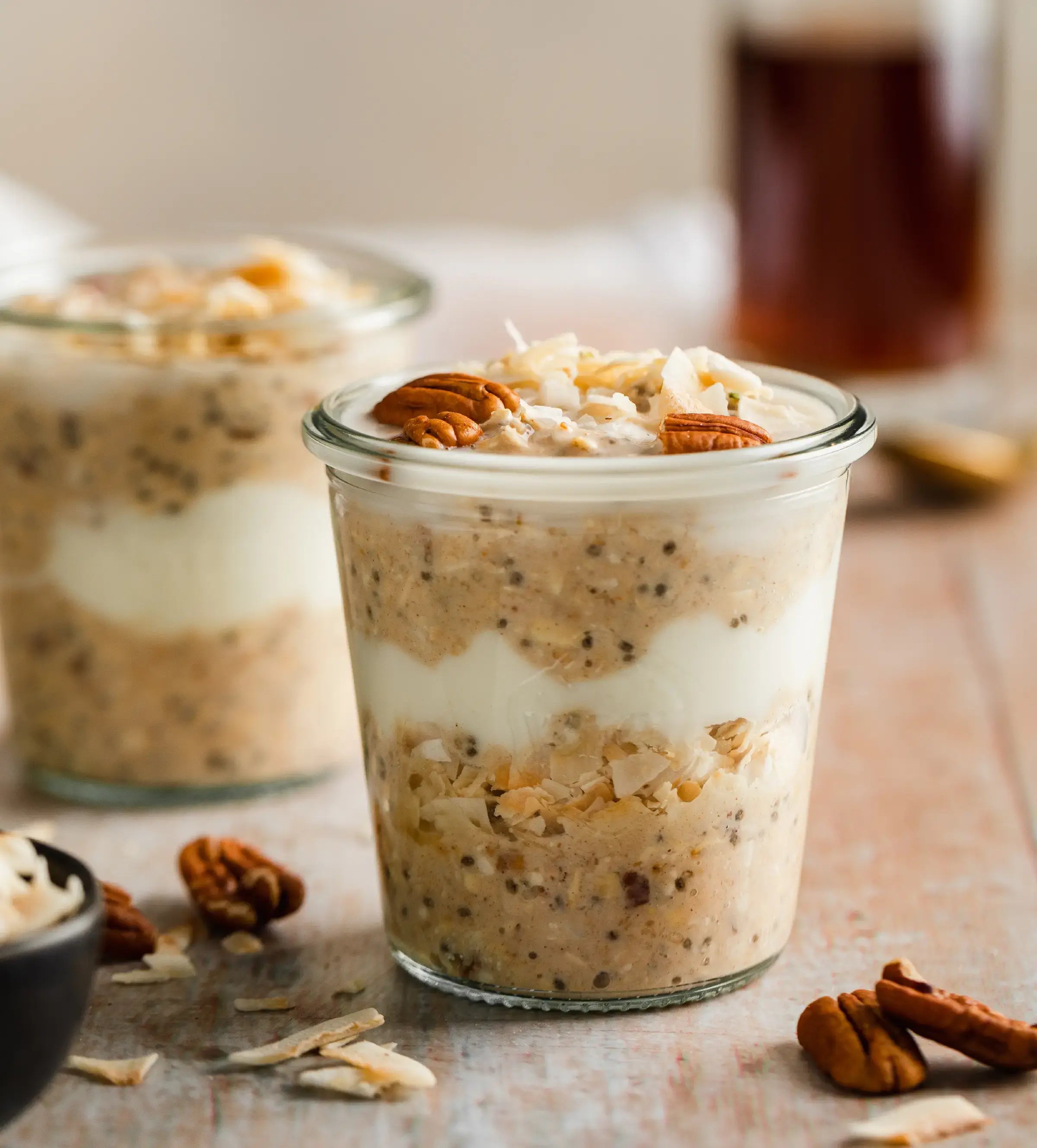 Superfood Oatmeal | Cups Vanilla Pecan