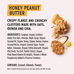 Honey Peanut Butter Superfood Cereal with Vitamin D