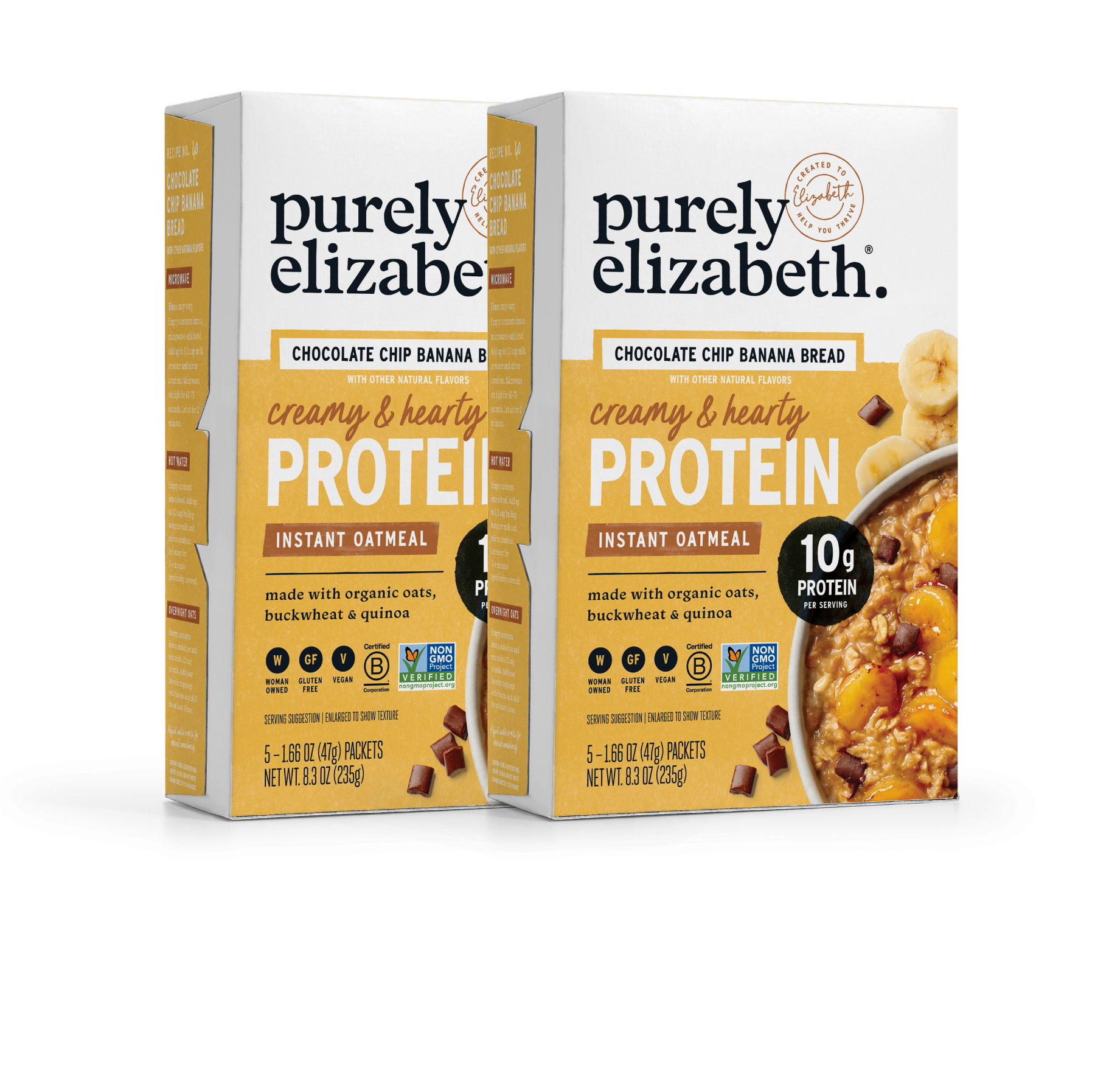 Chocolate Chip Banana Bread Instant Protein Oatmeal