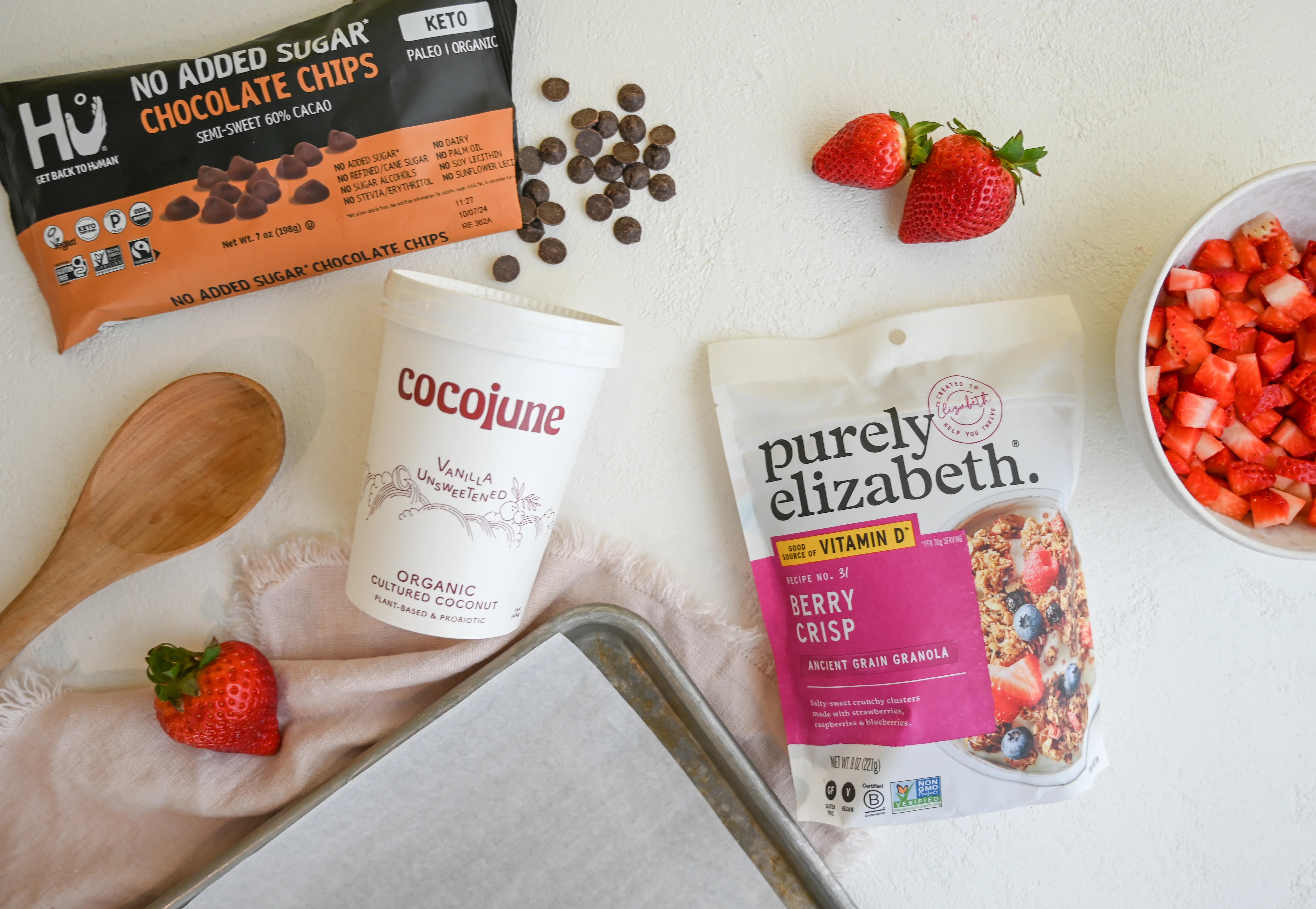 Chocolate Strawberry Yogurt Bites