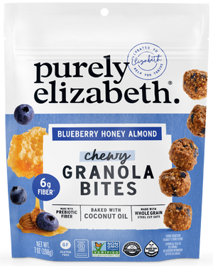 Blueberry Honey Almond Granola Bites